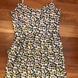 BCBGeneration Printed Spaghetti Strap Dress